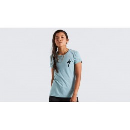 Koszulka SPECIALIZED S-LOGO TEE WMN ARCTBLU