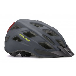 Kask AUTHOR PULSE LED szary