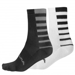 Skarpetki ENDURA CoolMax® Stripe 2-P Socks BK