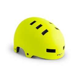Kask MET ZONE M żółty matowy